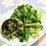 tempura-of-japanese-parsley-and-the-shiitake