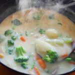 Potato-broccoli-white-stew
