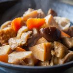 a-bamboo-shoot-and-chicken-boiled‐chikuzen